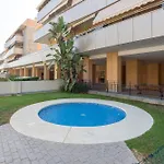 Hill Apartment With Terrace, Parking, Pool & Paddle Court