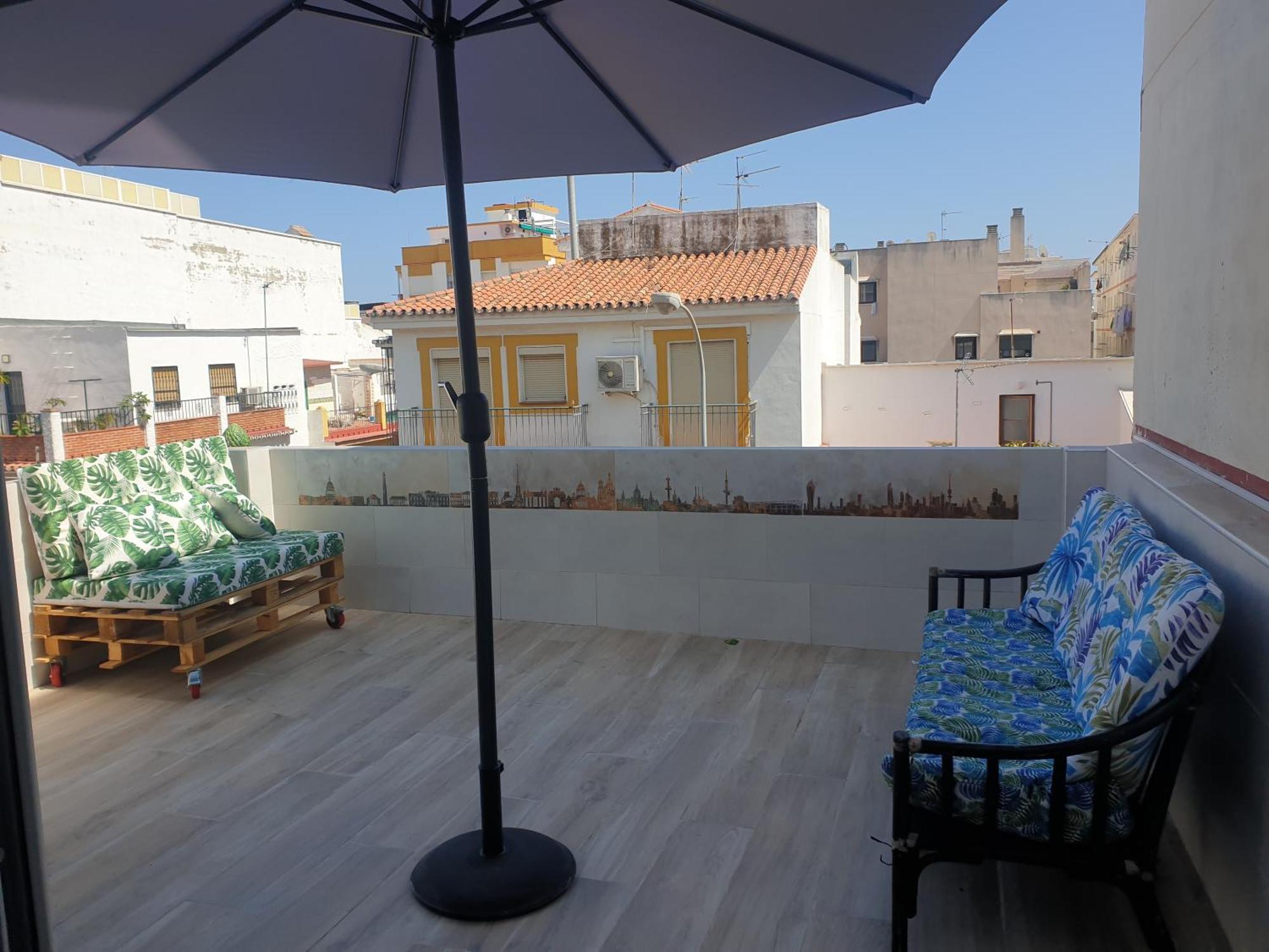Calterr - Loft Con Terraza Privada, Wifi, Recien Reformado * Torremolinos