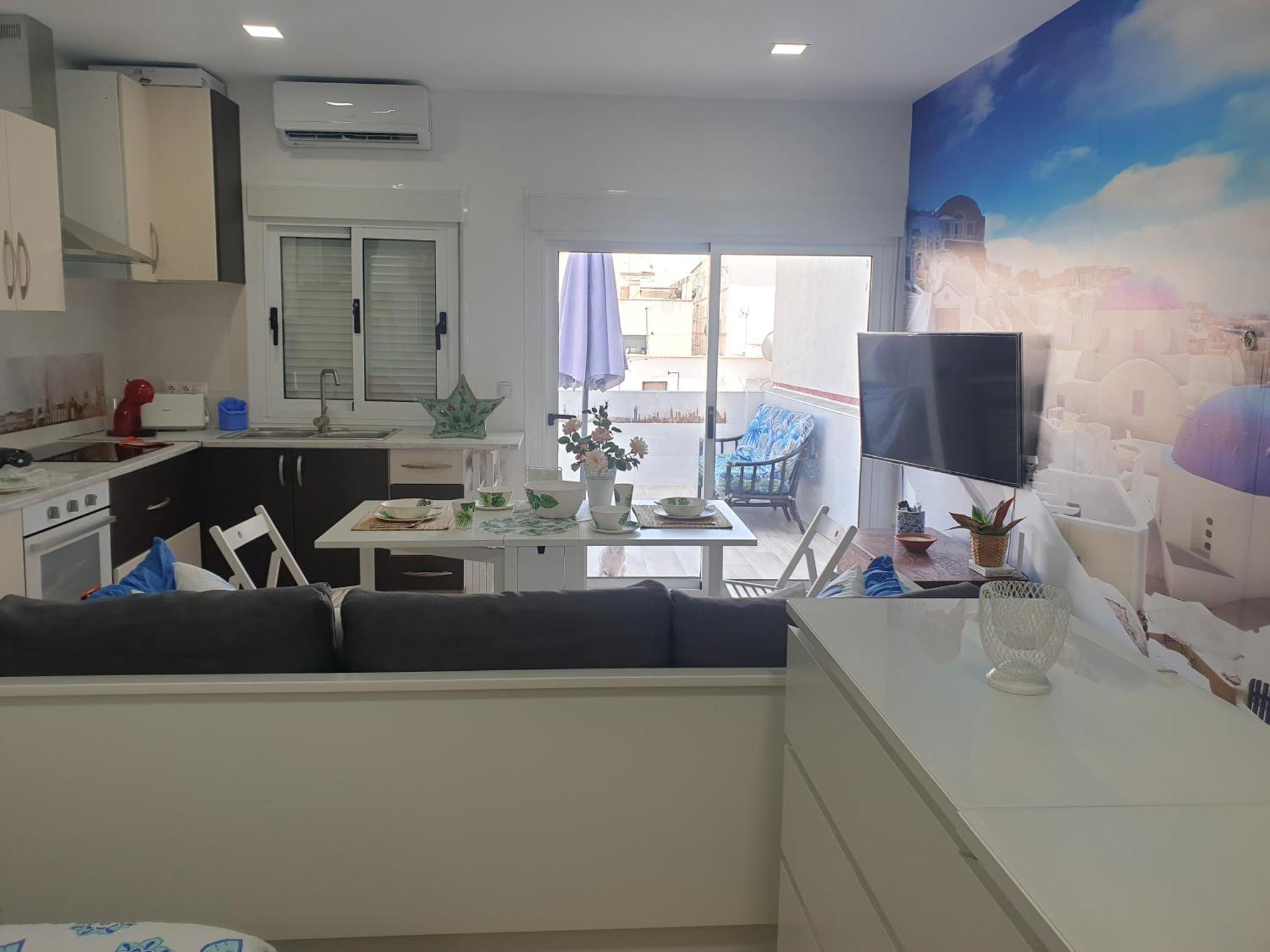 Calterr - Loft Con Terraza Privada, Wifi, Recien Reformado Apartamento *
