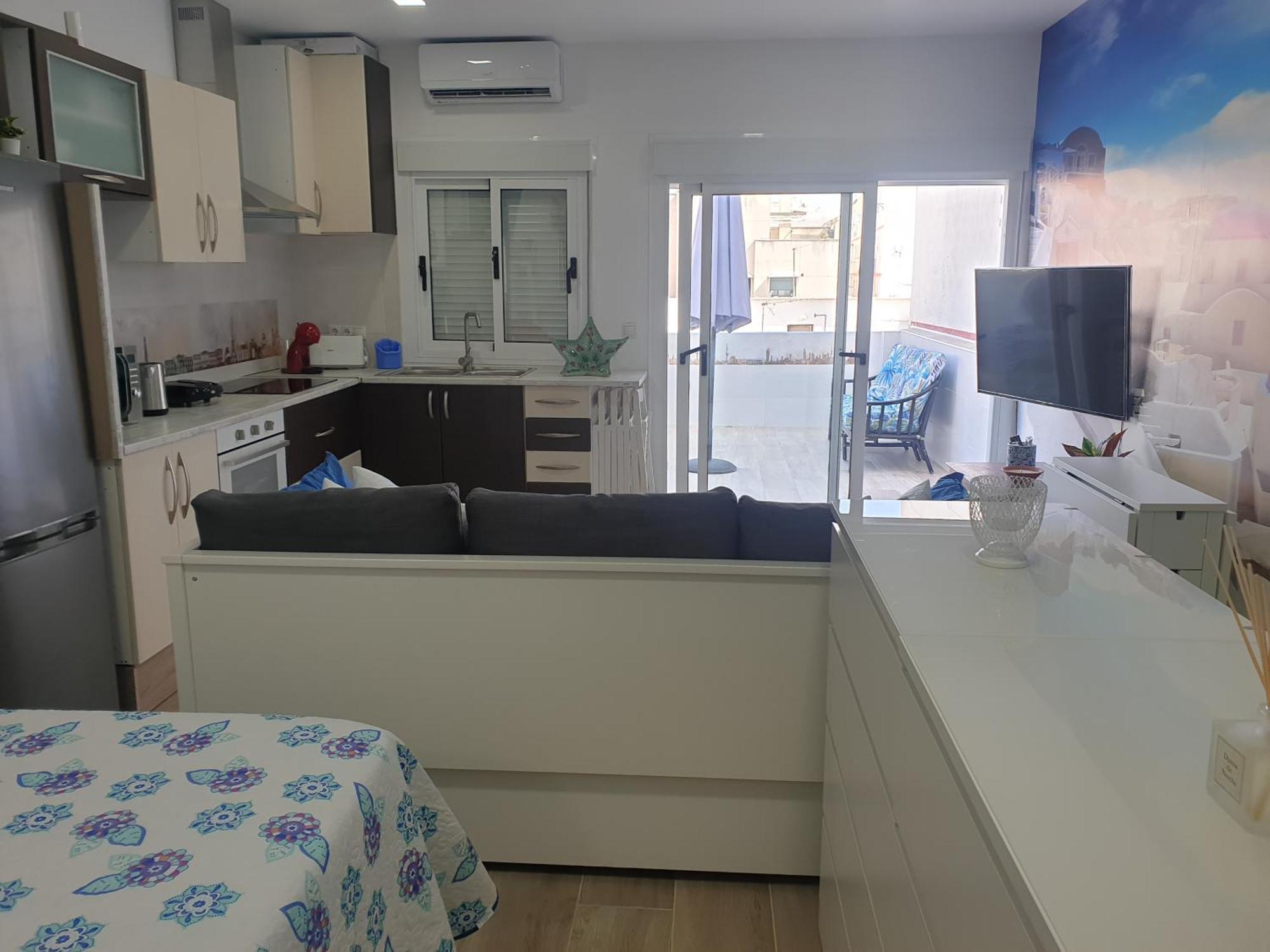 Calterr - Loft Con Terraza Privada, Wifi, Recien Reformado Torremolinos