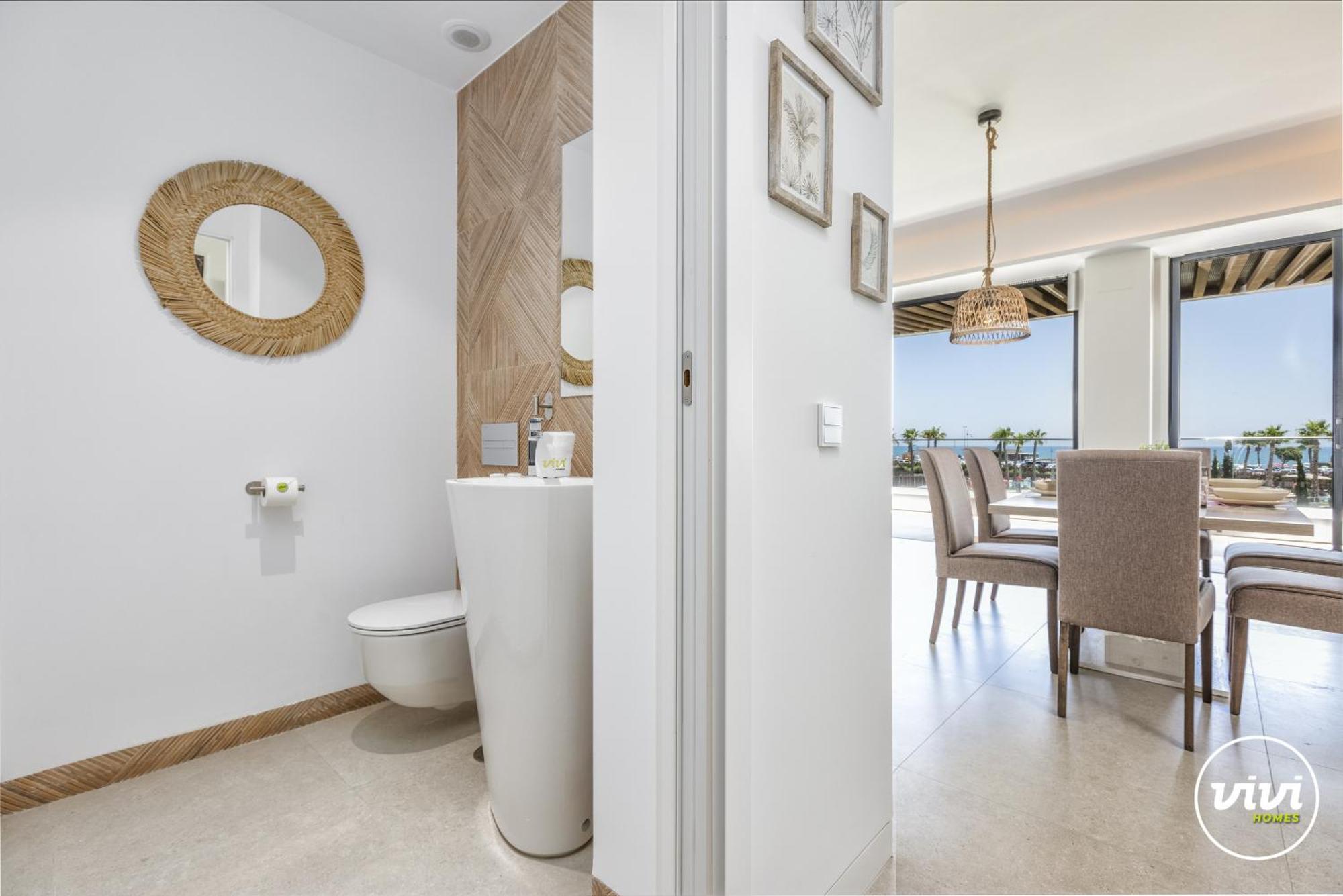 Vivi Homes - Mali Pool, Jacuzzi, Garden, Gym & Sea View Apartamento