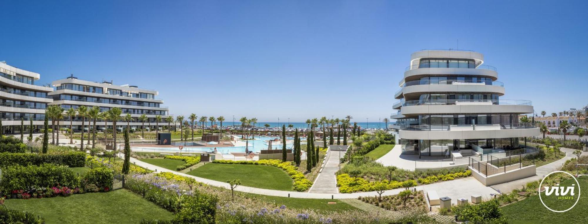 Vivi Homes - Mali Pool, Jacuzzi, Garden, Gym & Sea View Apartamento Torremolinos