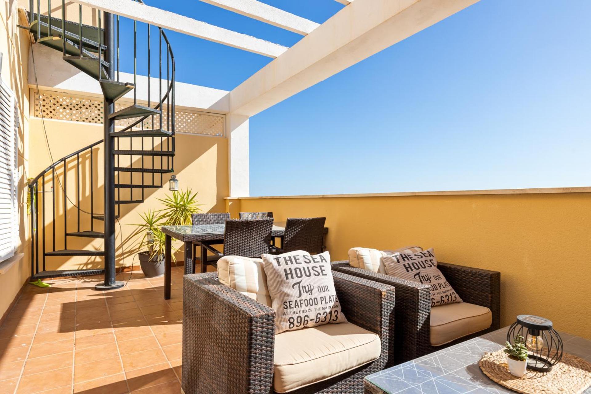Seaview Terrace In By Costarentals - Ref 233